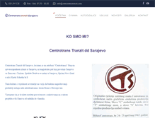Tablet Screenshot of centrotranstranzit.com